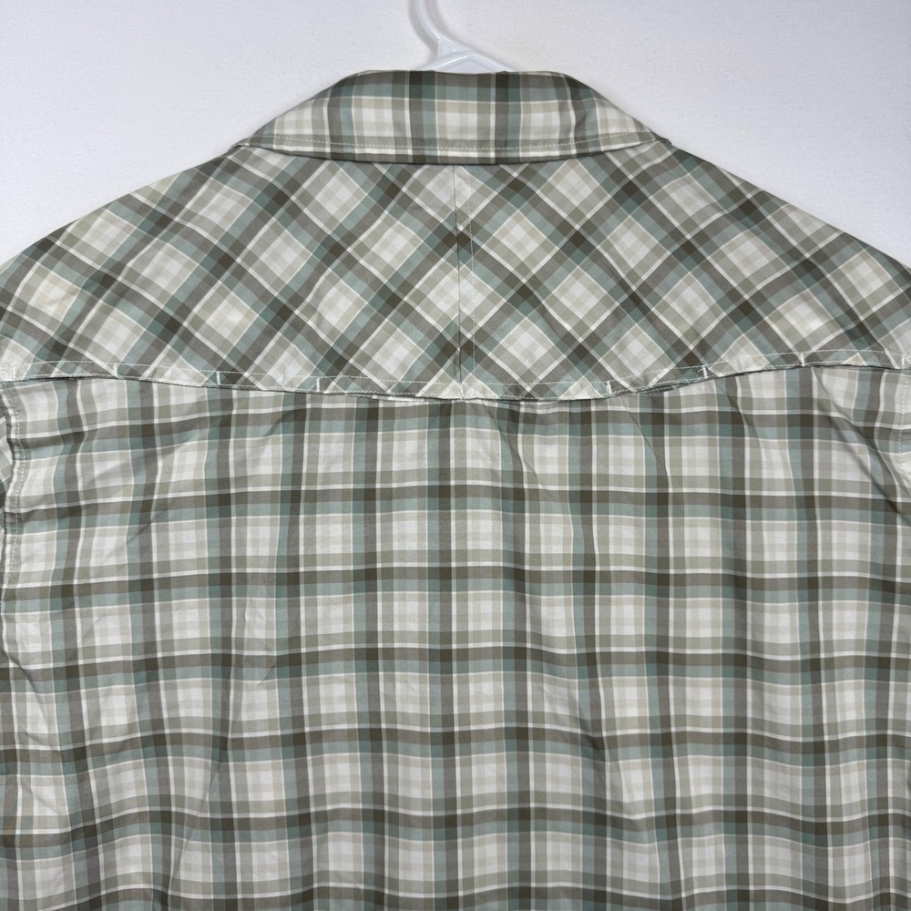 Patagonia Mens Plaid Island Hopper Vented Fishing Short Sleeve Shirt 54025 Large - Picture 8 of 10